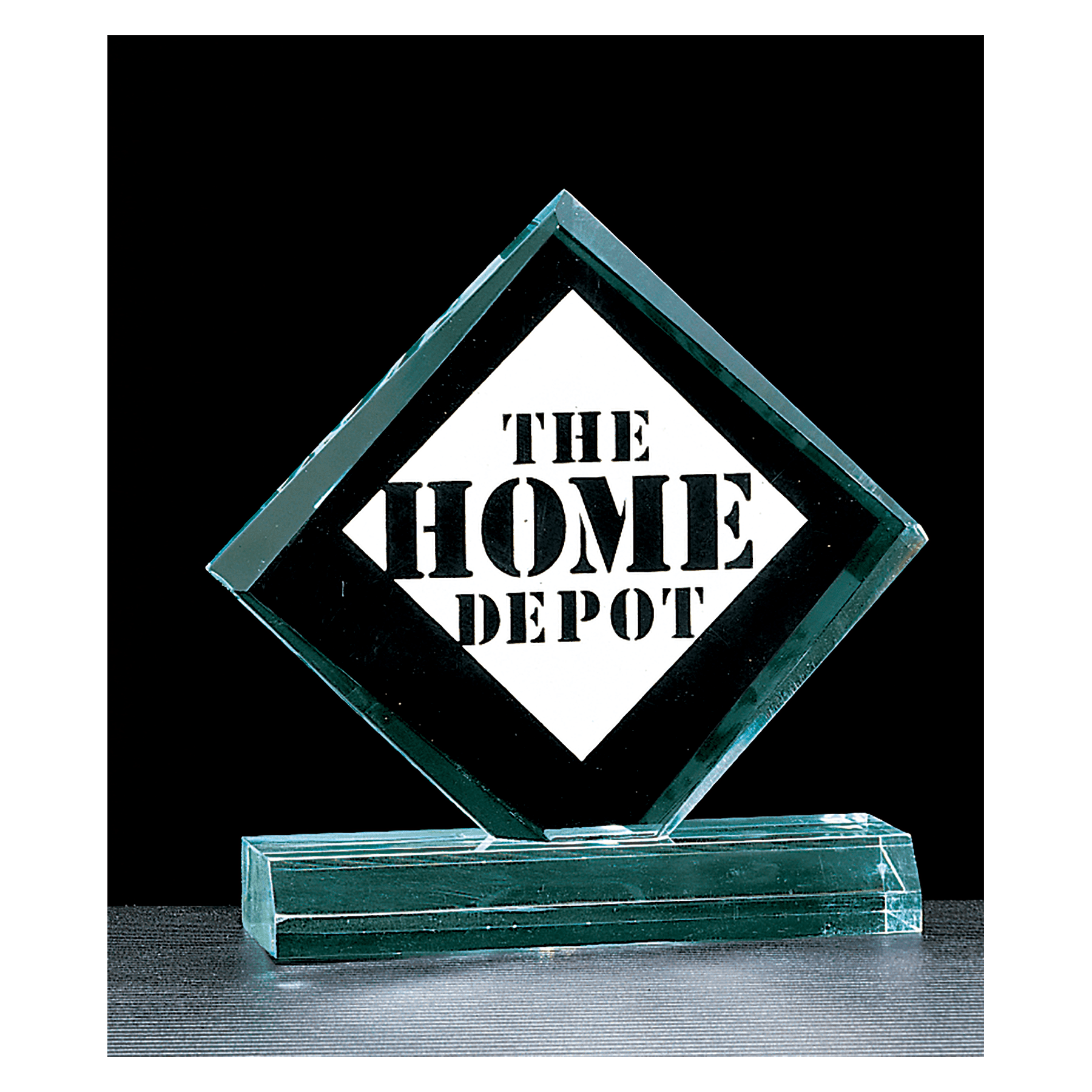 5" x 5 7/8" Diamond Series Jade Acrylic