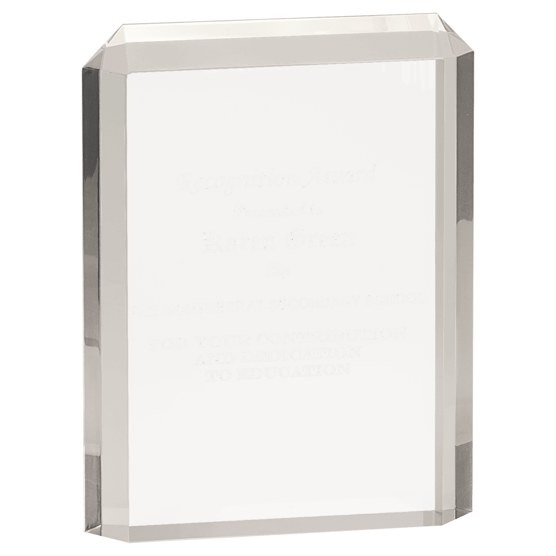 4 3/4" x 6 1/4" Premier Acrylic