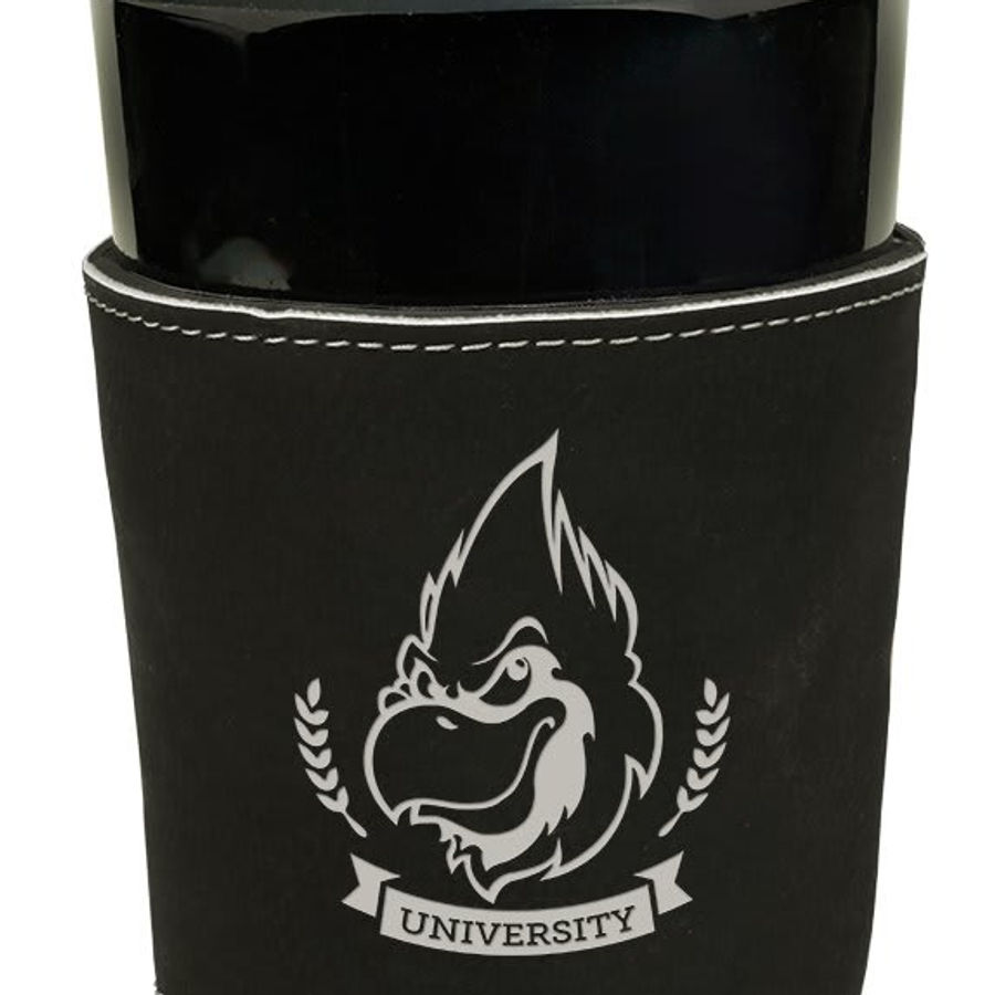 Thumbnail: 3" Laserable Leatherette Mug Sleeve