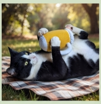 Thumbnail: Natural Knitted Pet Toy