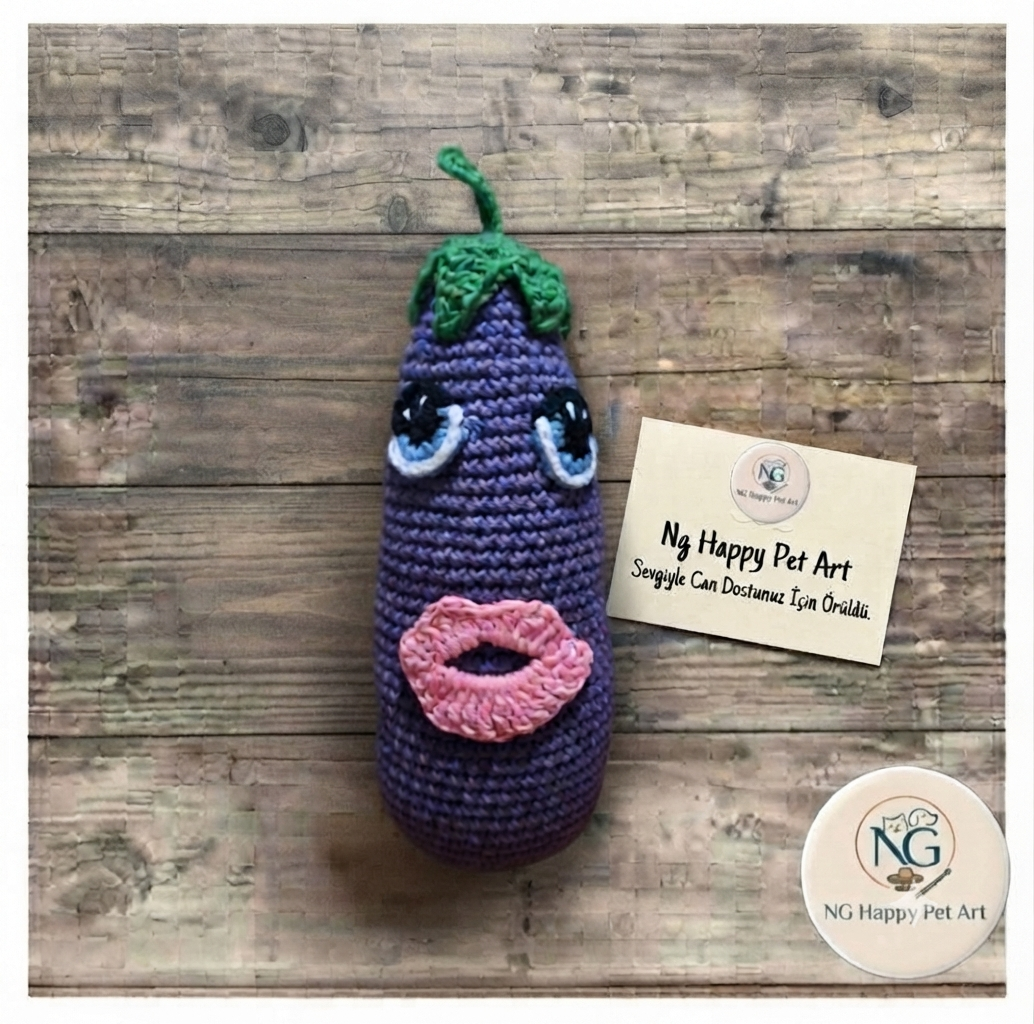 Natural Knitted Pet Toy