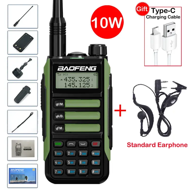 Thumbnail: Choix d'ensemble de radio Baofeng UV-16 Max Waterproof Walkie Talkie Dual Band