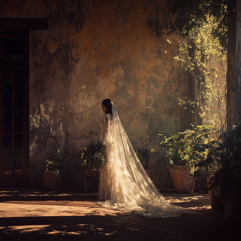 💫 El Encanto del Velo y la Mantilla: Tradición, Romance y Estilo en una sola pieza