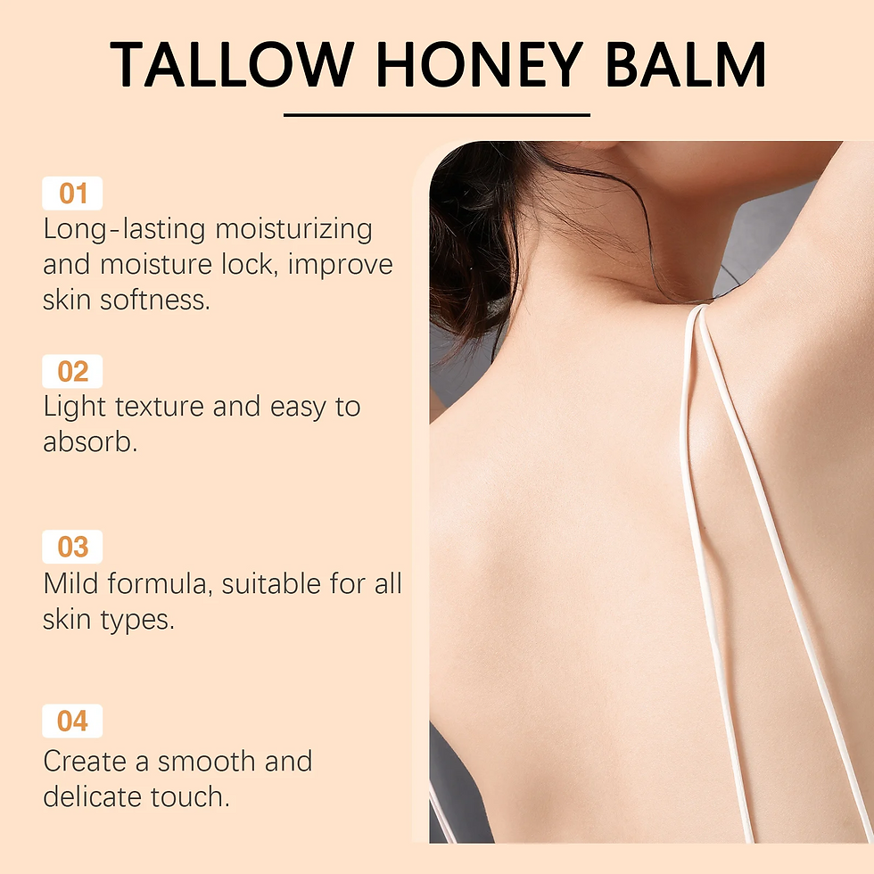 Thumbnail: Beef Tallow Face Cream Improves Loose Skin Lasting Moisturizing Soothing Anti Ag