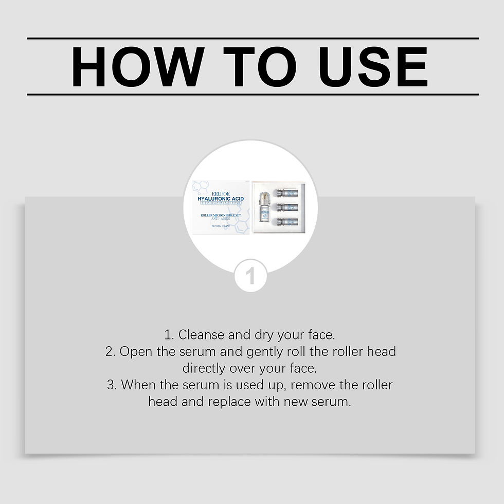 Thumbnail: Niacinamide Microneedle serum Facial serum Kit 0.25mm Moisturizing Skin nourishi