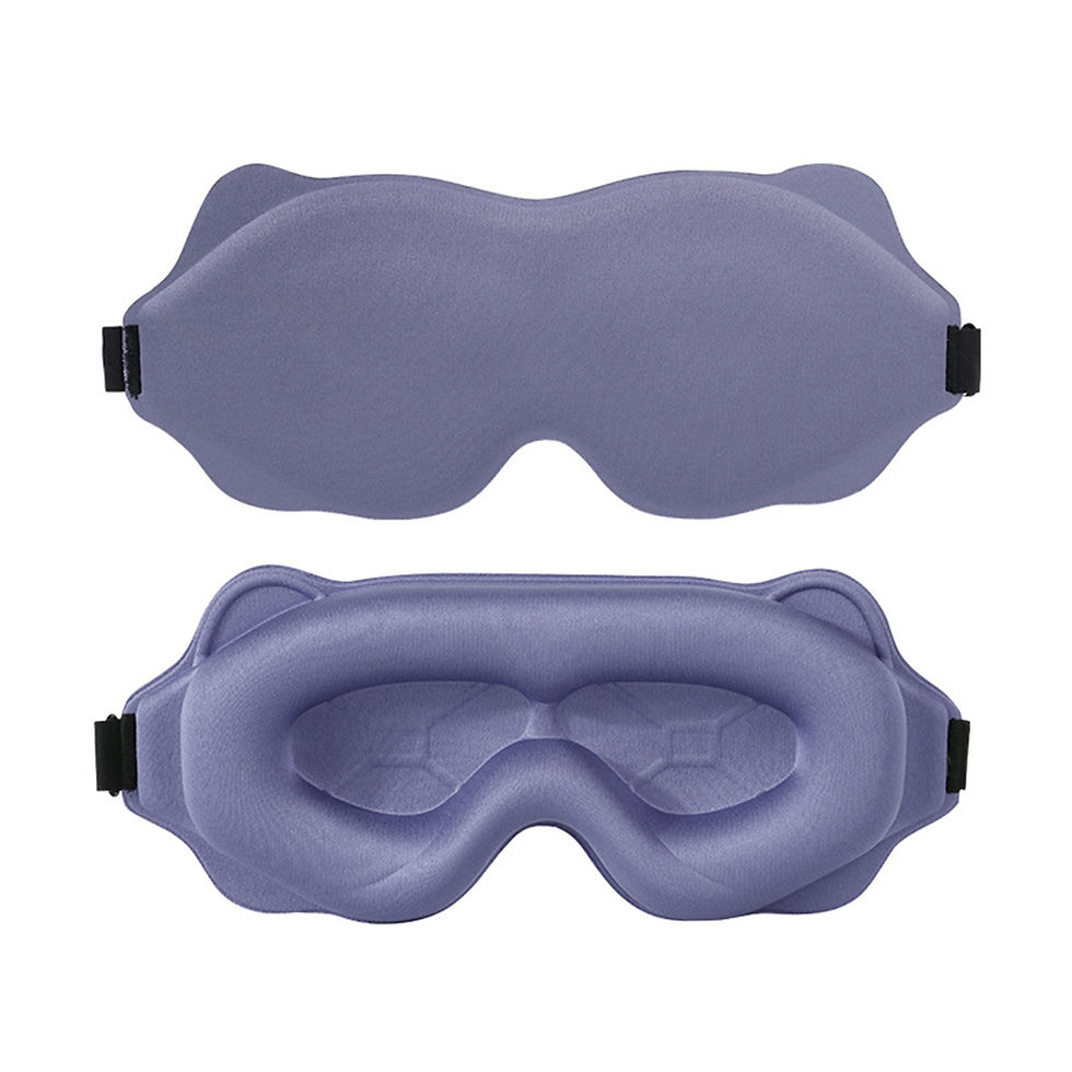 Thumbnail: 3D Sleeping Mask Block Out Light Sleep Mask For Eyes Soft Sleeping Aid Eye Mask 