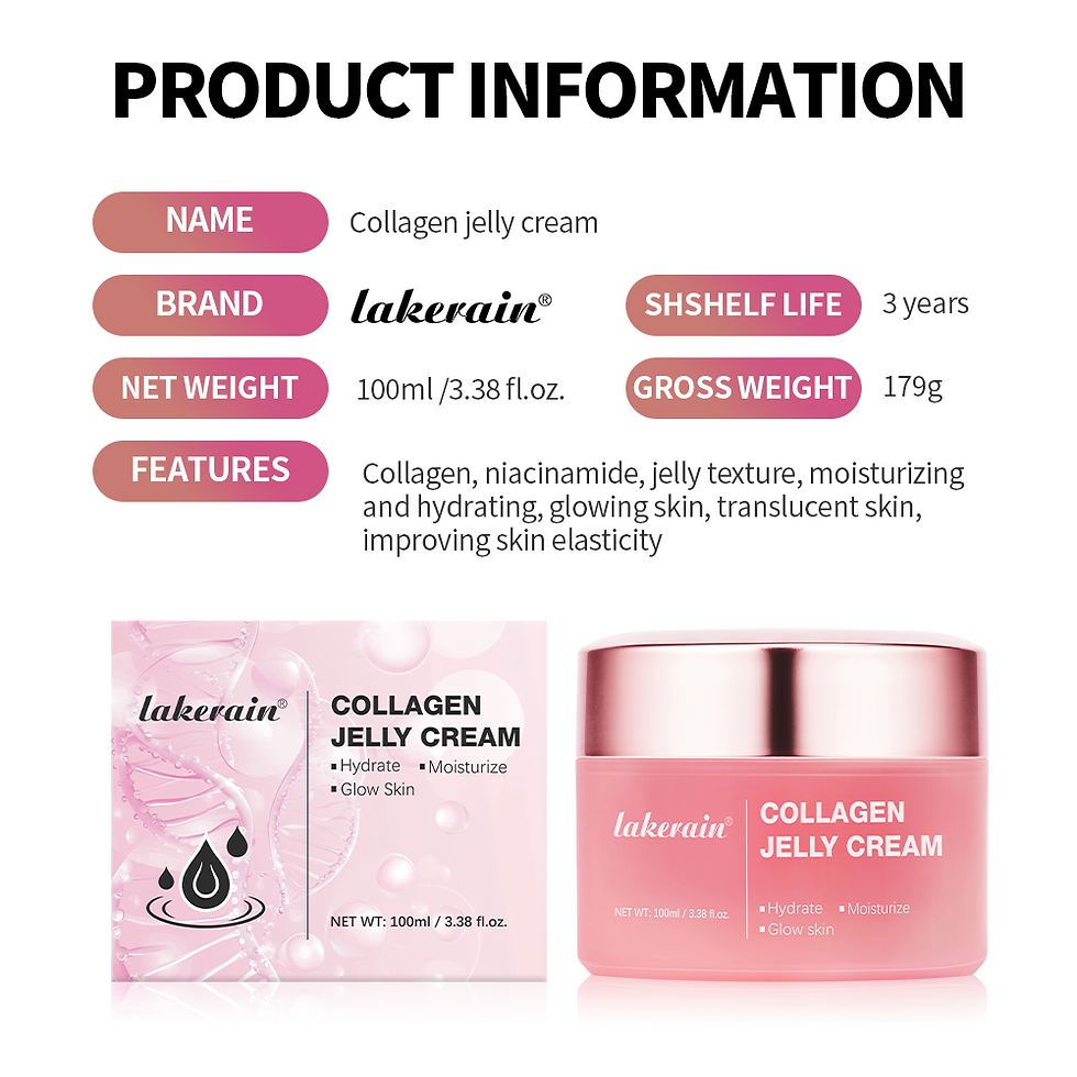 Thumbnail: 100ml Collagen Jelly Cream Niacinamide Tightening Soothing Moisturizing Anti-Agi