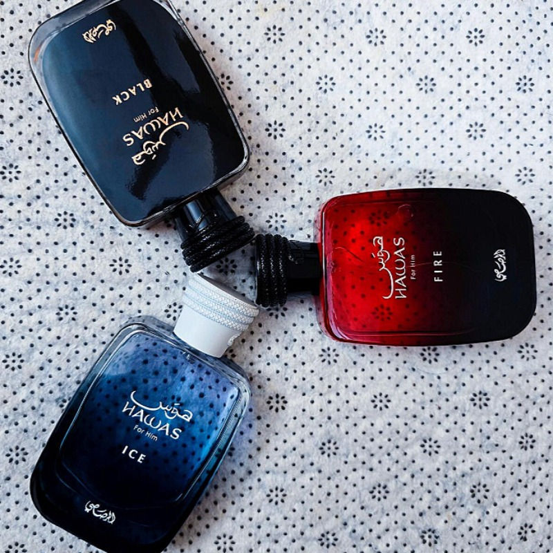 Thumbnail: Hawas 100ml Unisex Eau De Parfum Long Lasting Fresh Woody Aquatic Fruity Aromati