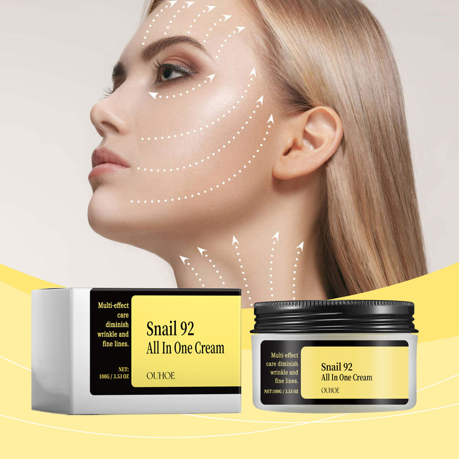 Snail 92 Mucin Power Essence/Cleanser/Cream Moisturizing Smoothing Nourishing Ko