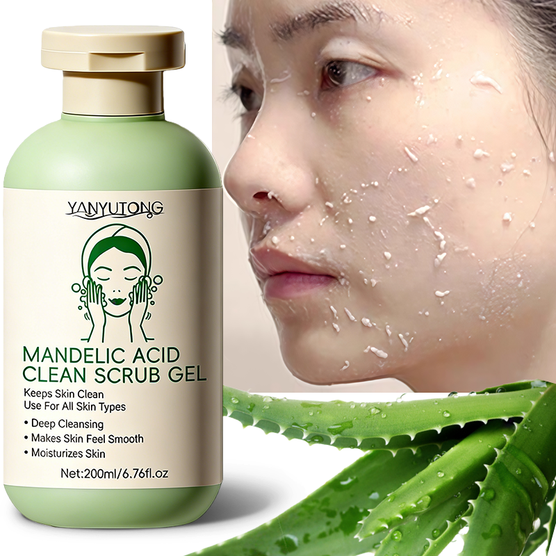 Facial exfoliating gel Deep cleansing pores Blackhead removal Exfoliation Oil co