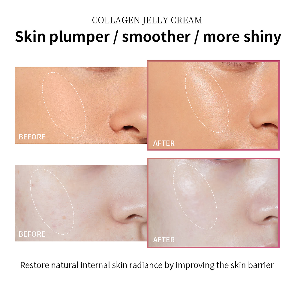 Thumbnail: 100ml Collagen Jelly Cream Niacinamide Tightening Soothing Moisturizing Anti-Agi