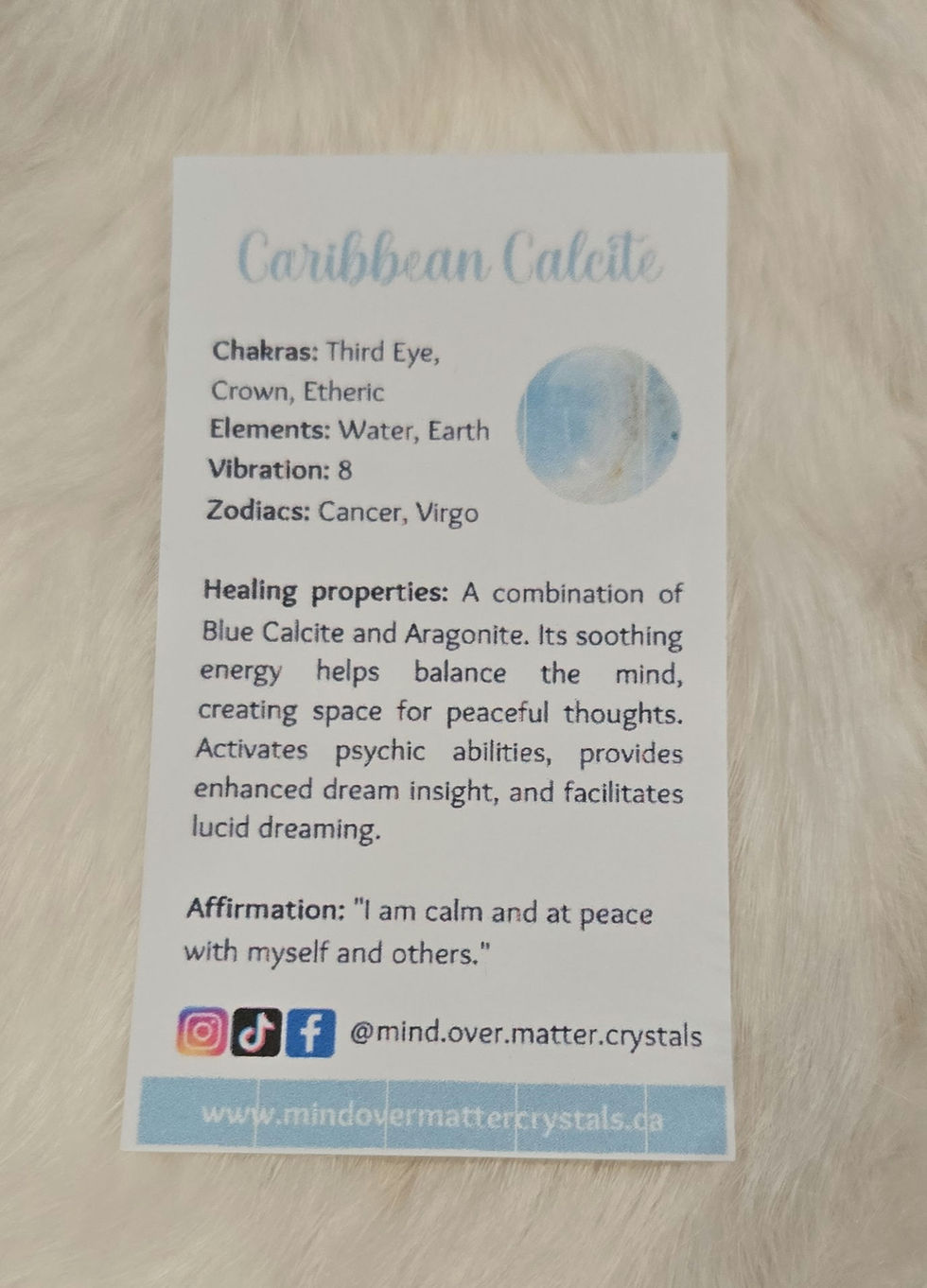Thumbnail: Caribbean Calcite Crystal Tumble
