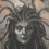 Thumbnail: The Queen Fine Art Giclee Print, Medusa, Cryptid, Mythology, Unframed Wall Art