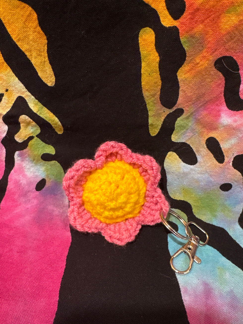 Thumbnail: Flower key chain