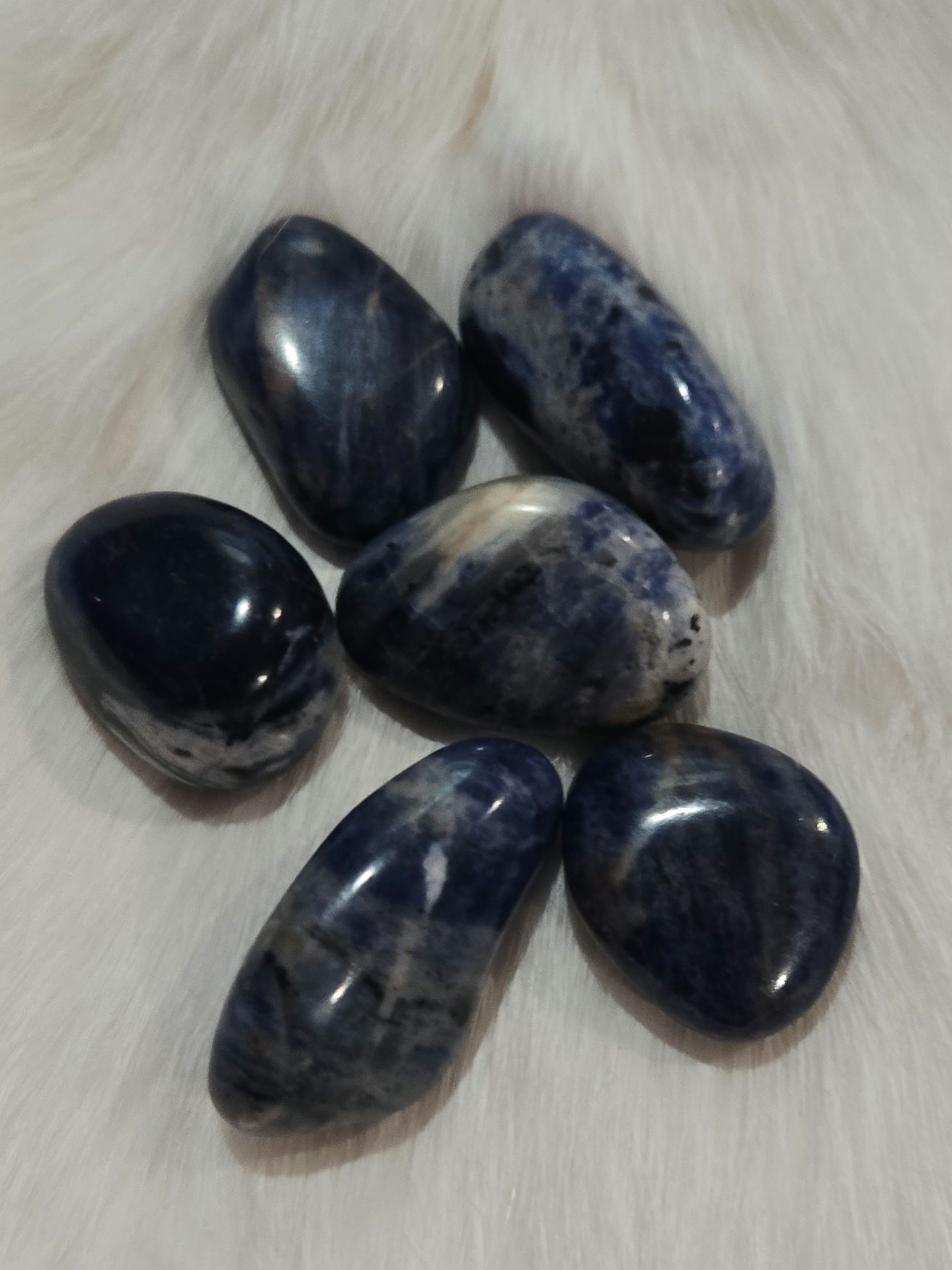 Sodalite Crystal Tumble 
