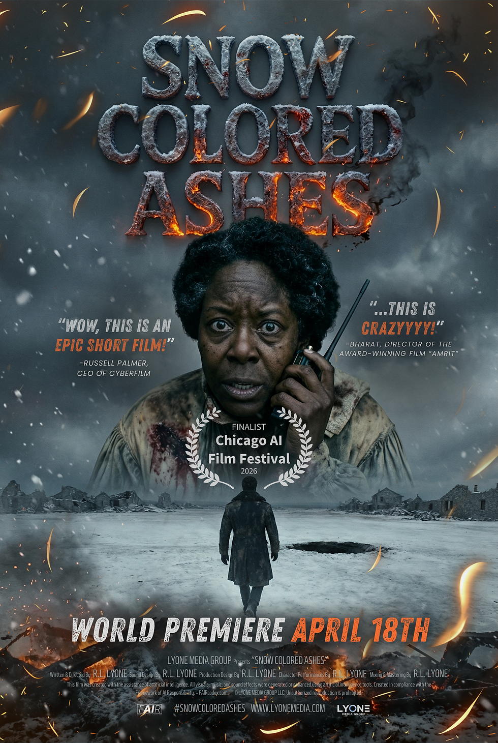 World Premiere of Snow Colored Ashes