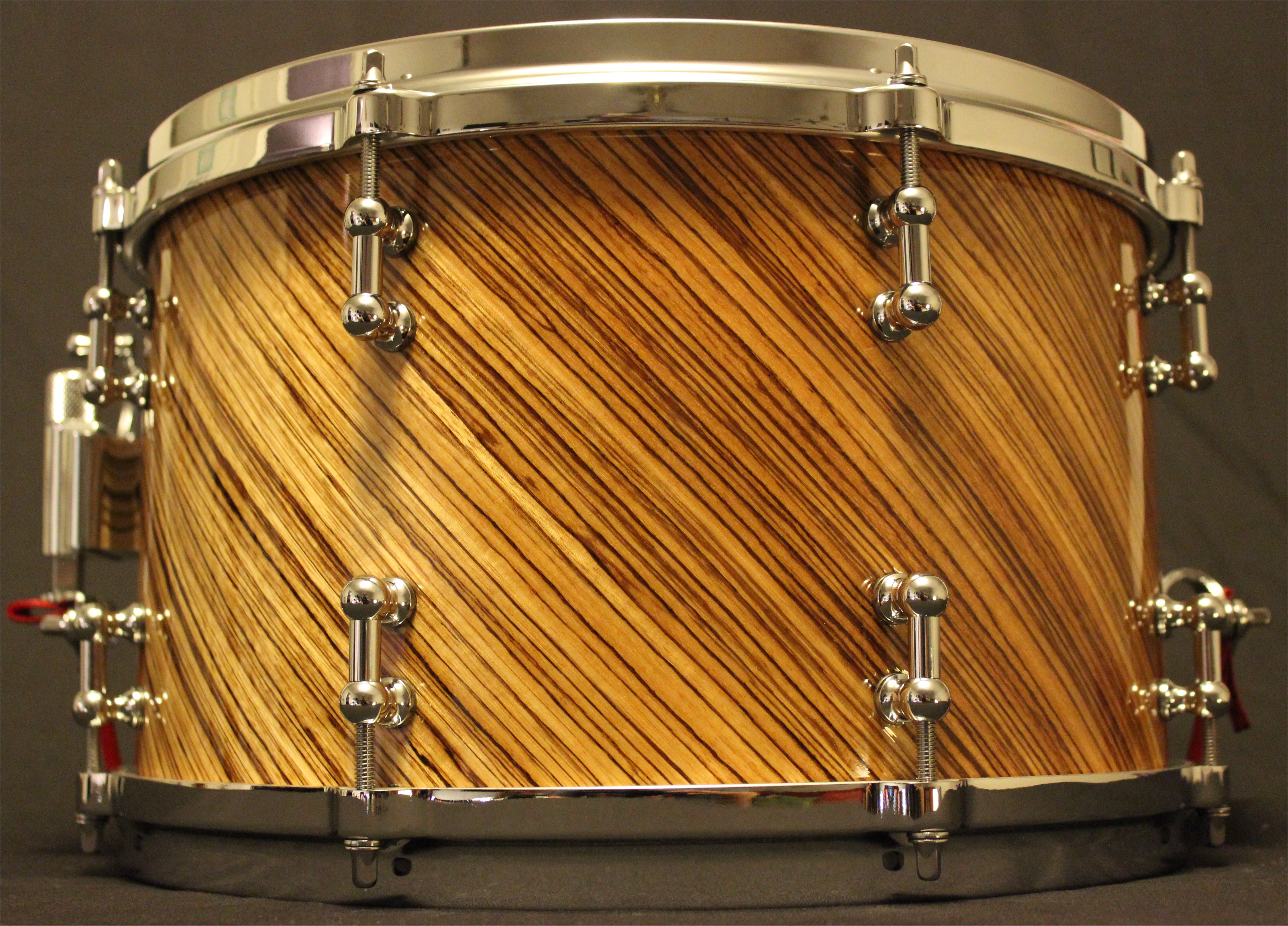 8x13 Maple w/re rings