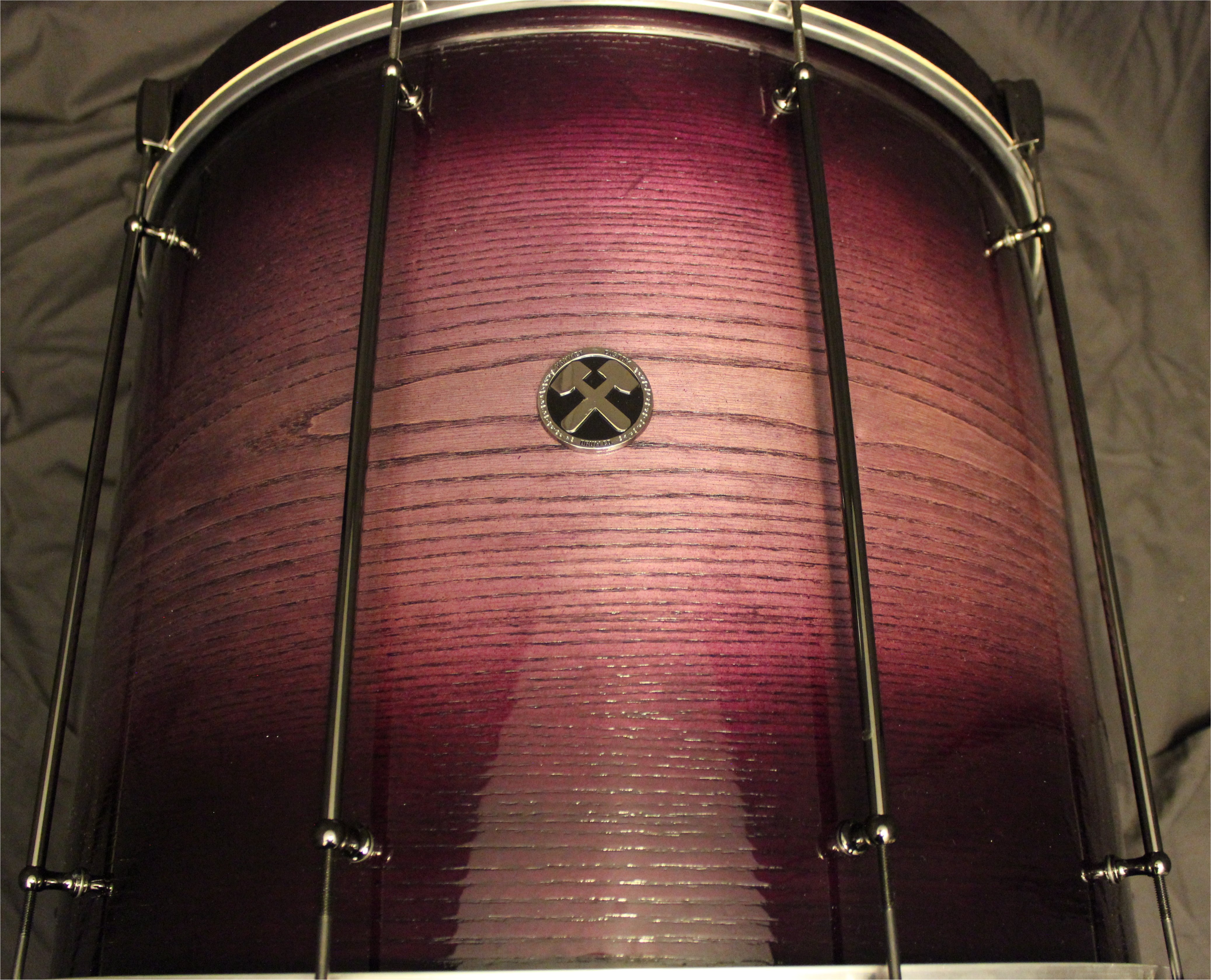 8 ply Maple Purple Burst