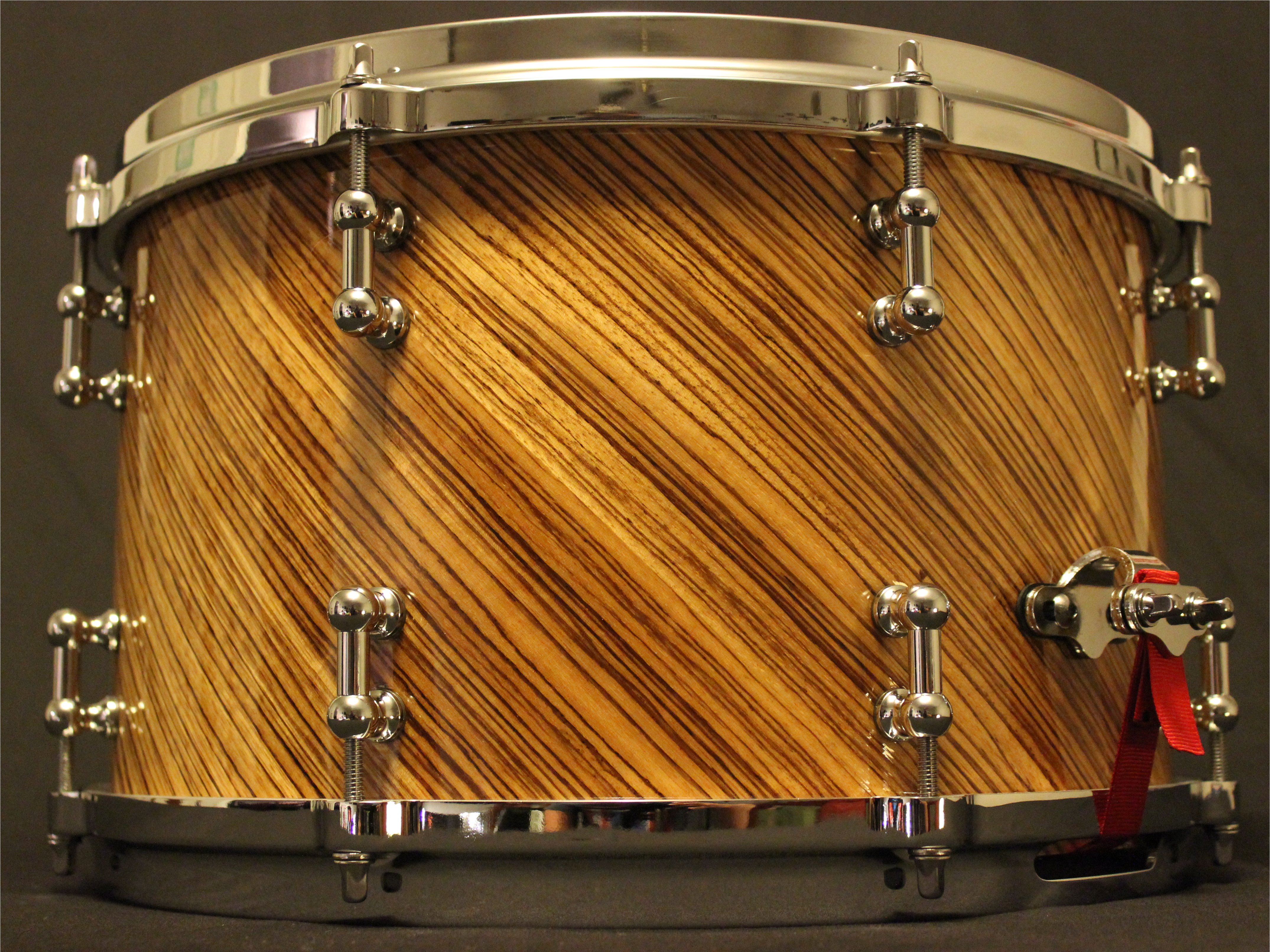 8x13 Maple w/re rings