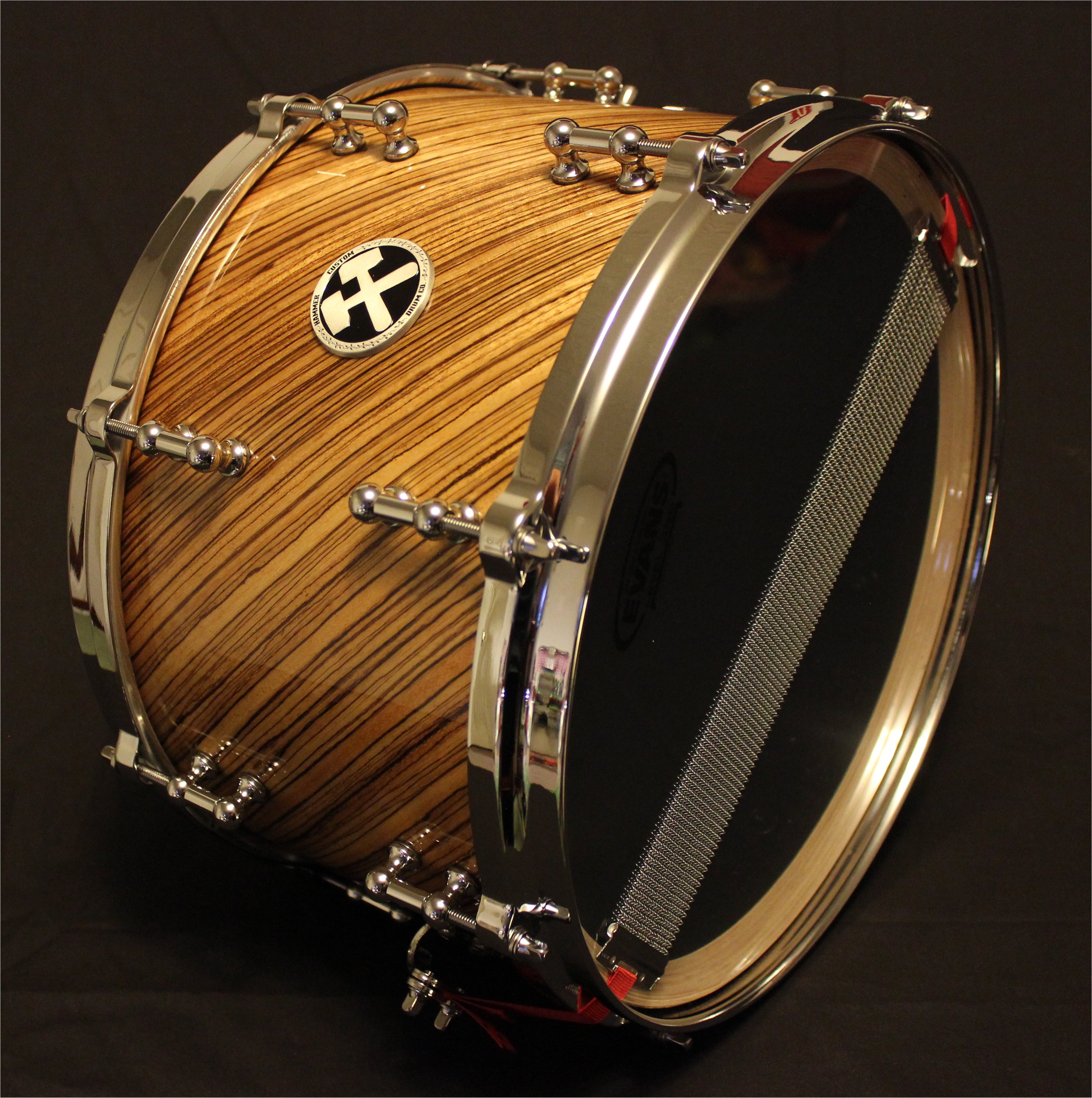 8x13 Maple w/re rings