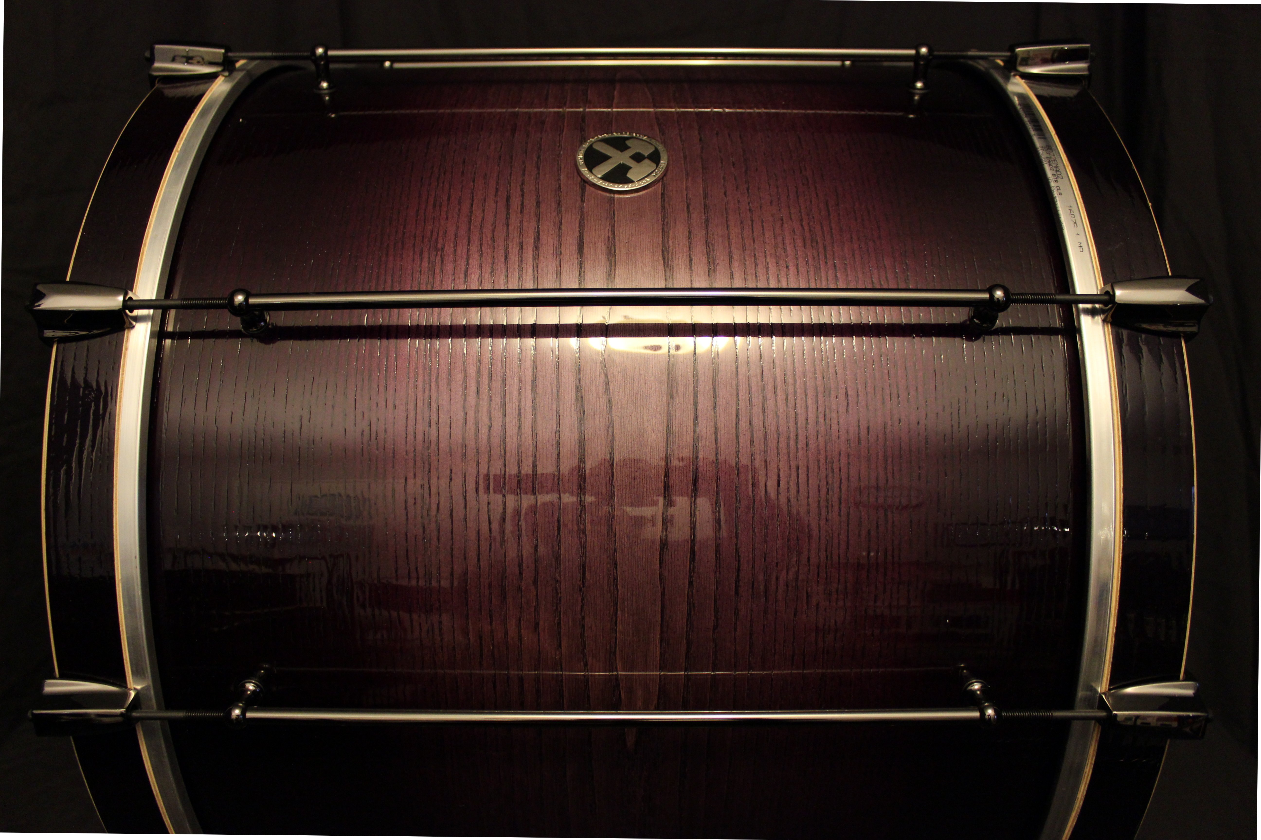 8 ply Maple Purple Burst
