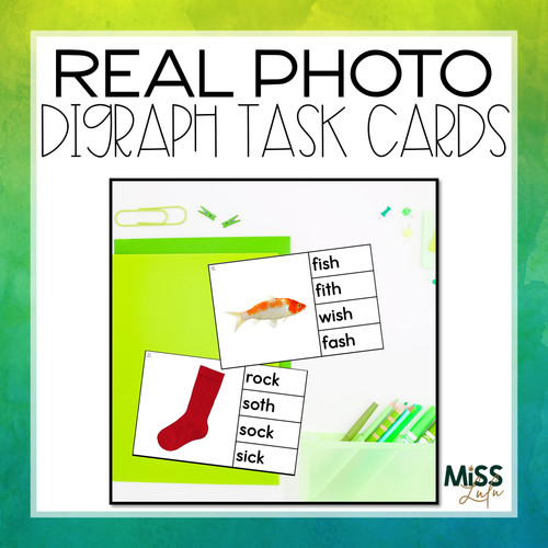 Project Task Digraph Strategic Instruction Digraphs Task Cards for Special Education | Miss Lulu