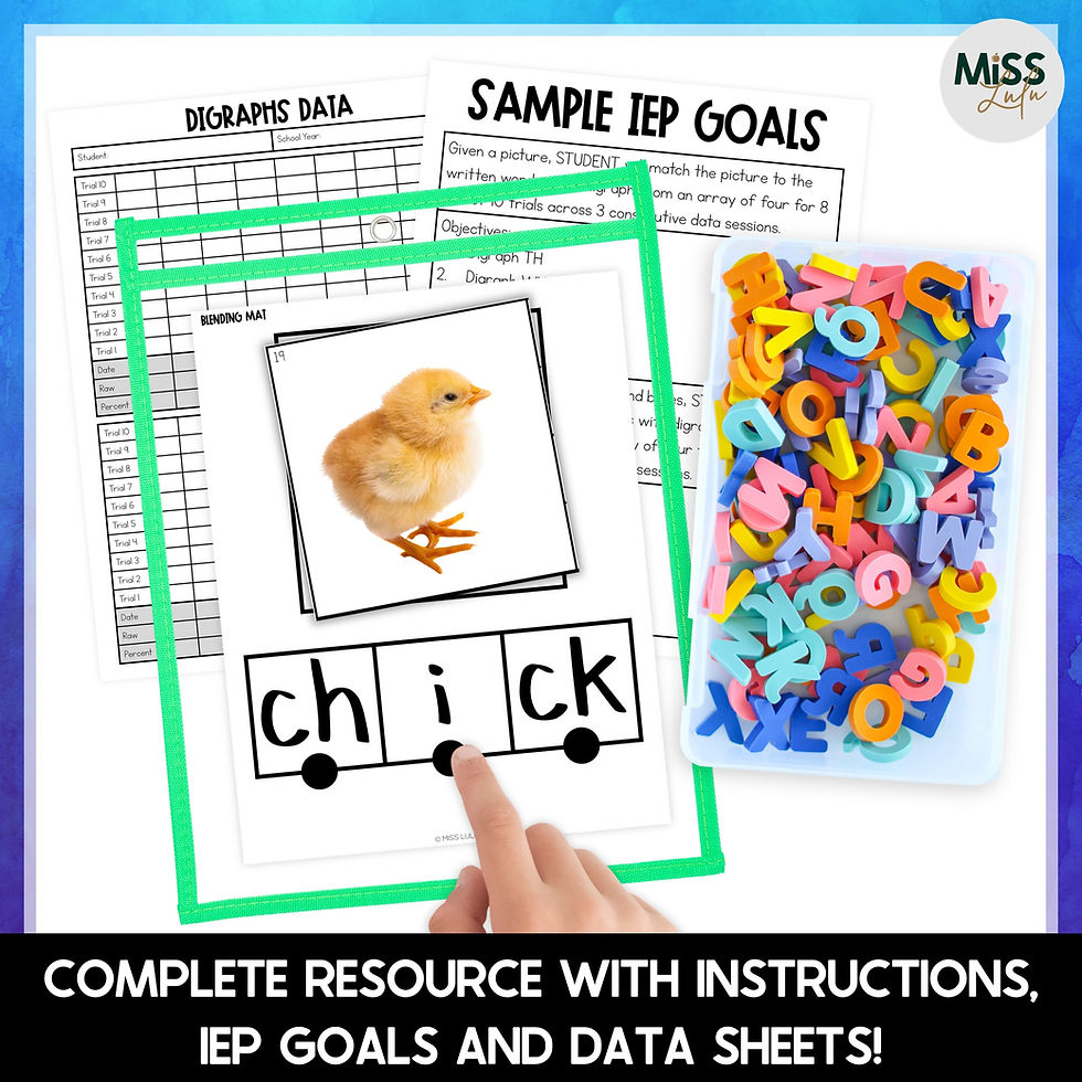 Thumbnail: Strategic Phonics Task Cards Bundle for Special Education
