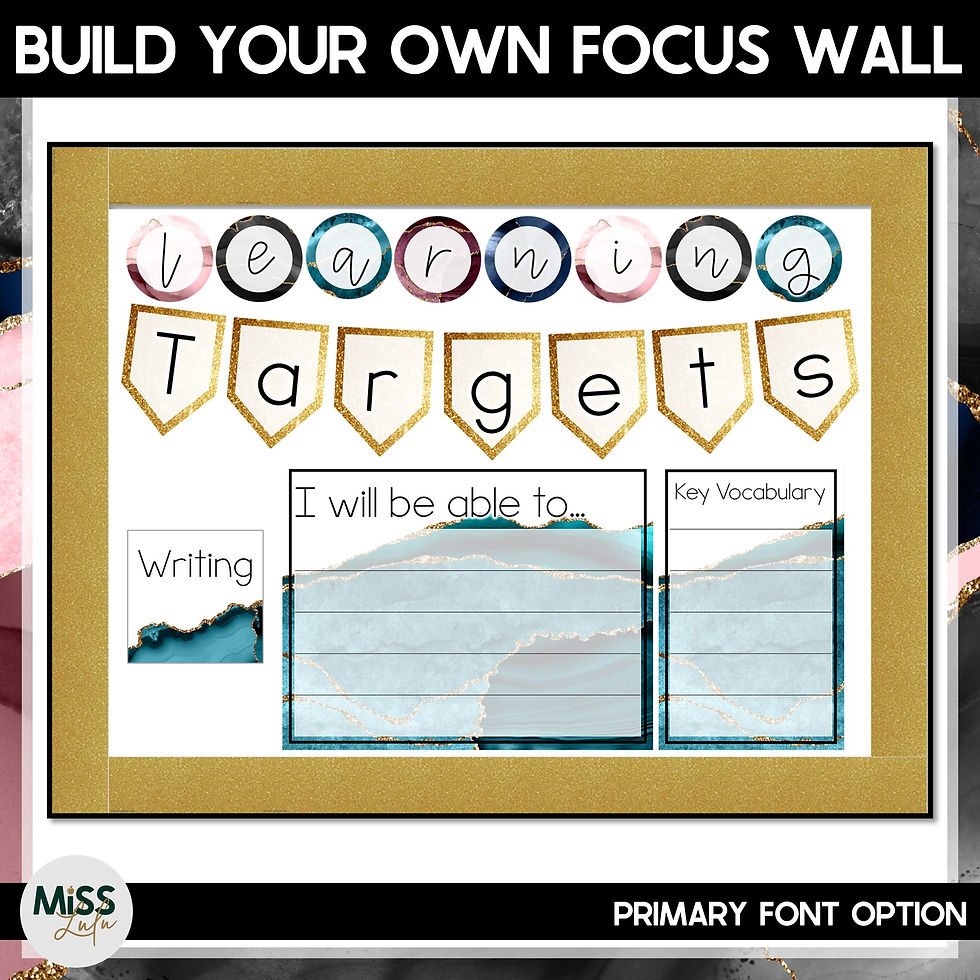 Thumbnail: Ode to Geode Objective & Focus Board