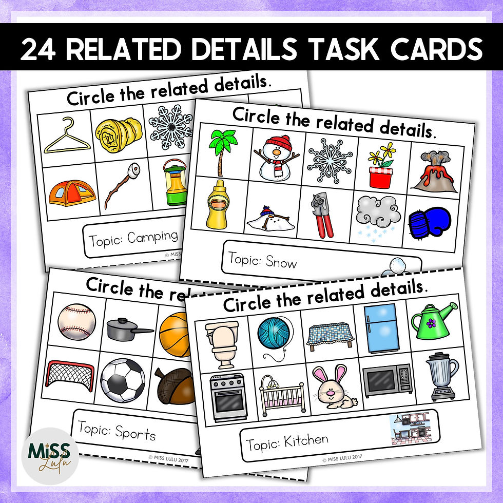 Thumbnail: The Writing Process |  Paragraph Writing Unit for Special Education