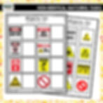Thumbnail: Warning & Safety Signs Matching Independent Work Task