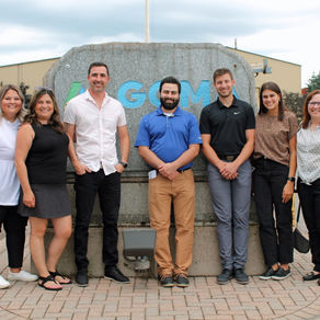 The Algoma Steel HR team won the 50/50 Jackpot!