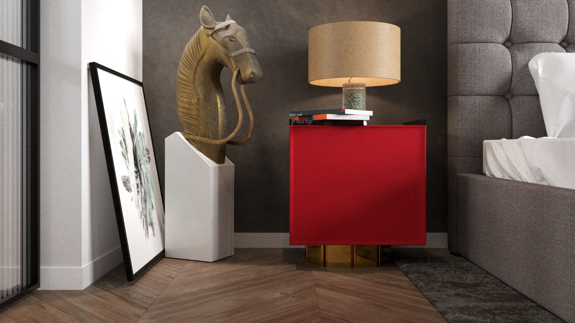 MDFLAM  Kırmızı vt_019 Yıldız Grup3