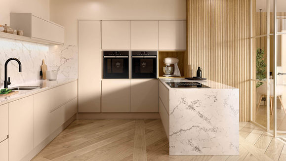 Strada Matte Cashmere J Pull Kitchen