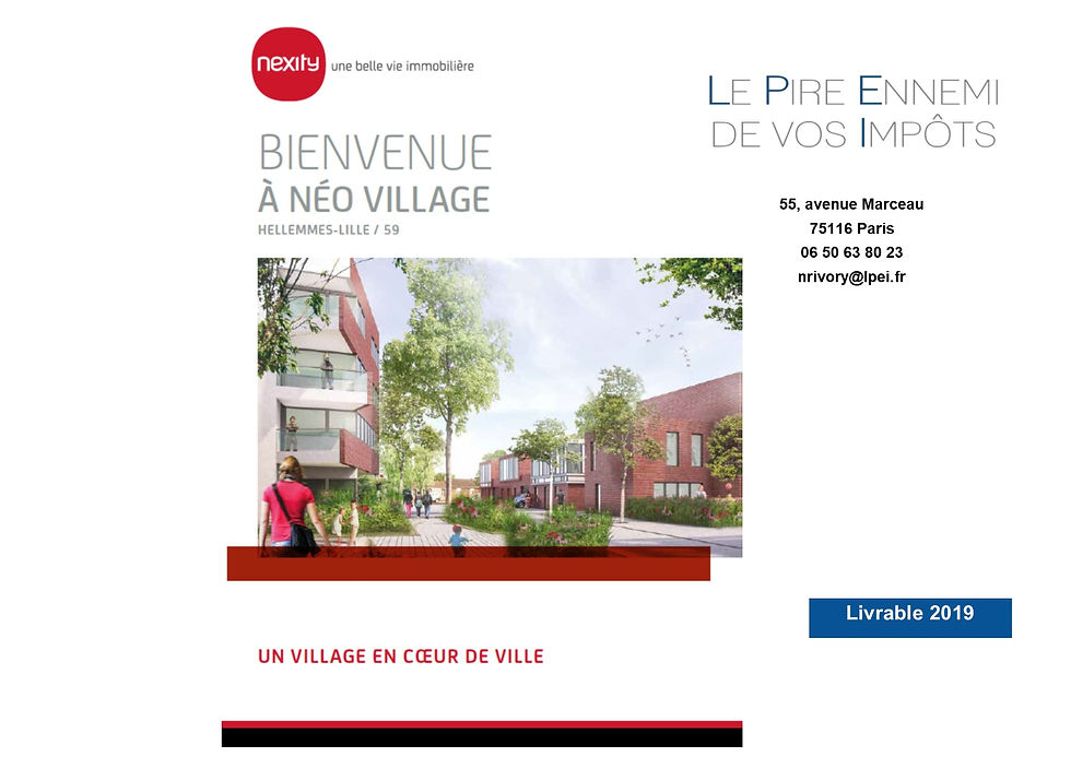 Neo Village à Lille (59)