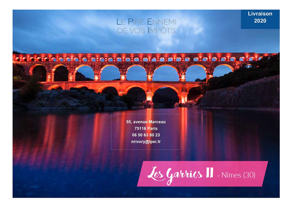 Les Garrics 2 à Nîmes (30)