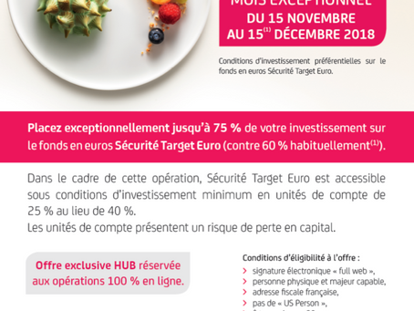 Target+, 4,05% en 2017...