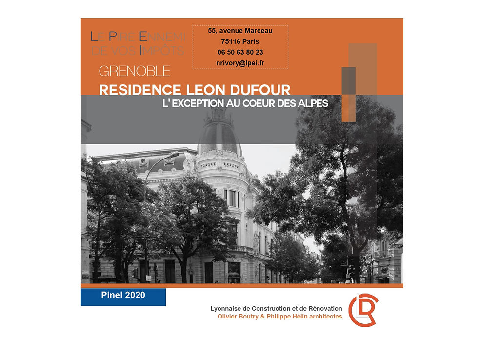 Résidence Léon Dufour à Grenoble (38)
