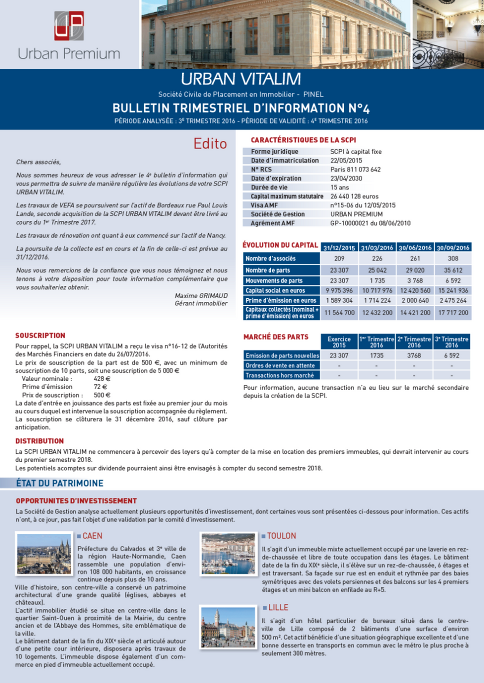 SCPI Urban Vitalim. BT 3