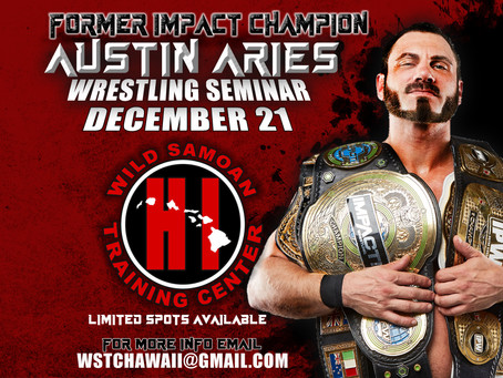 Wrestling Seminar with Austin Aries