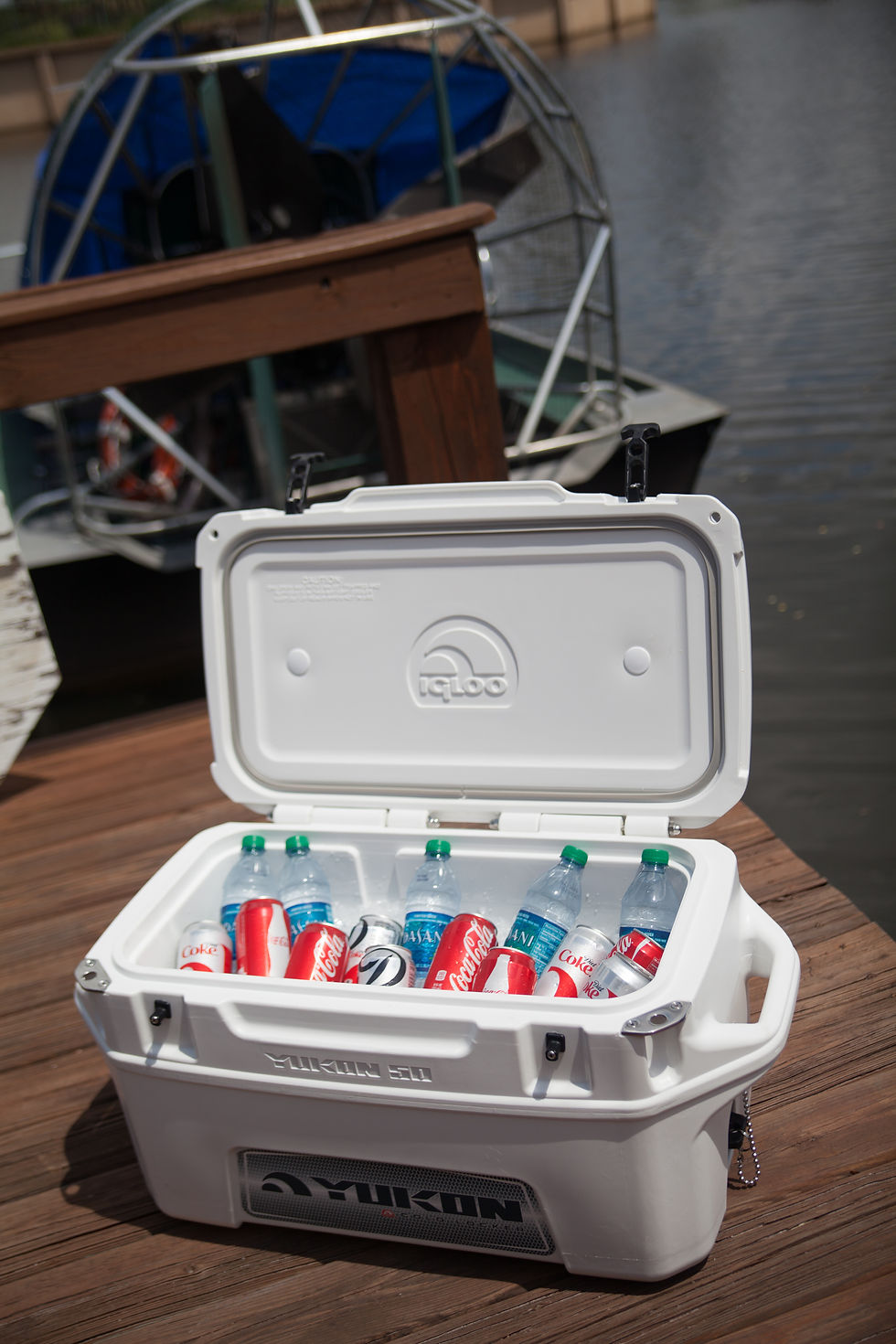 Igloo Cooler W/ Coke Products