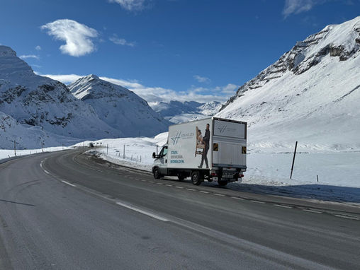 Traslado a Ticino a través del Paso de San Gotardo
