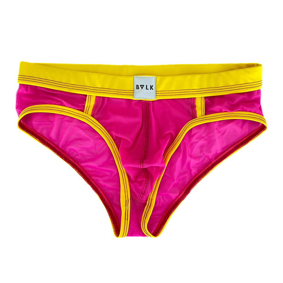 Miniatura: Brief Rosa Amarillo Mesh
