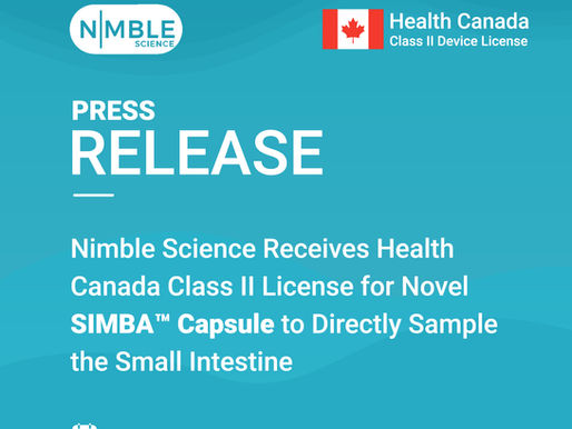 Class II device license for SIMBA Capsule