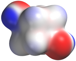 1,4-dihydroxycubane RWB electrostatic potential surface map.png