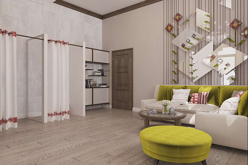 Design interior spatii comerciale
