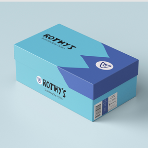 Wide View of Rothy's Shoe Box