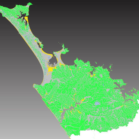 Map of Northland Nz.
