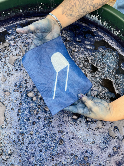 inktober 2025 - Cazelle - teinture végétale