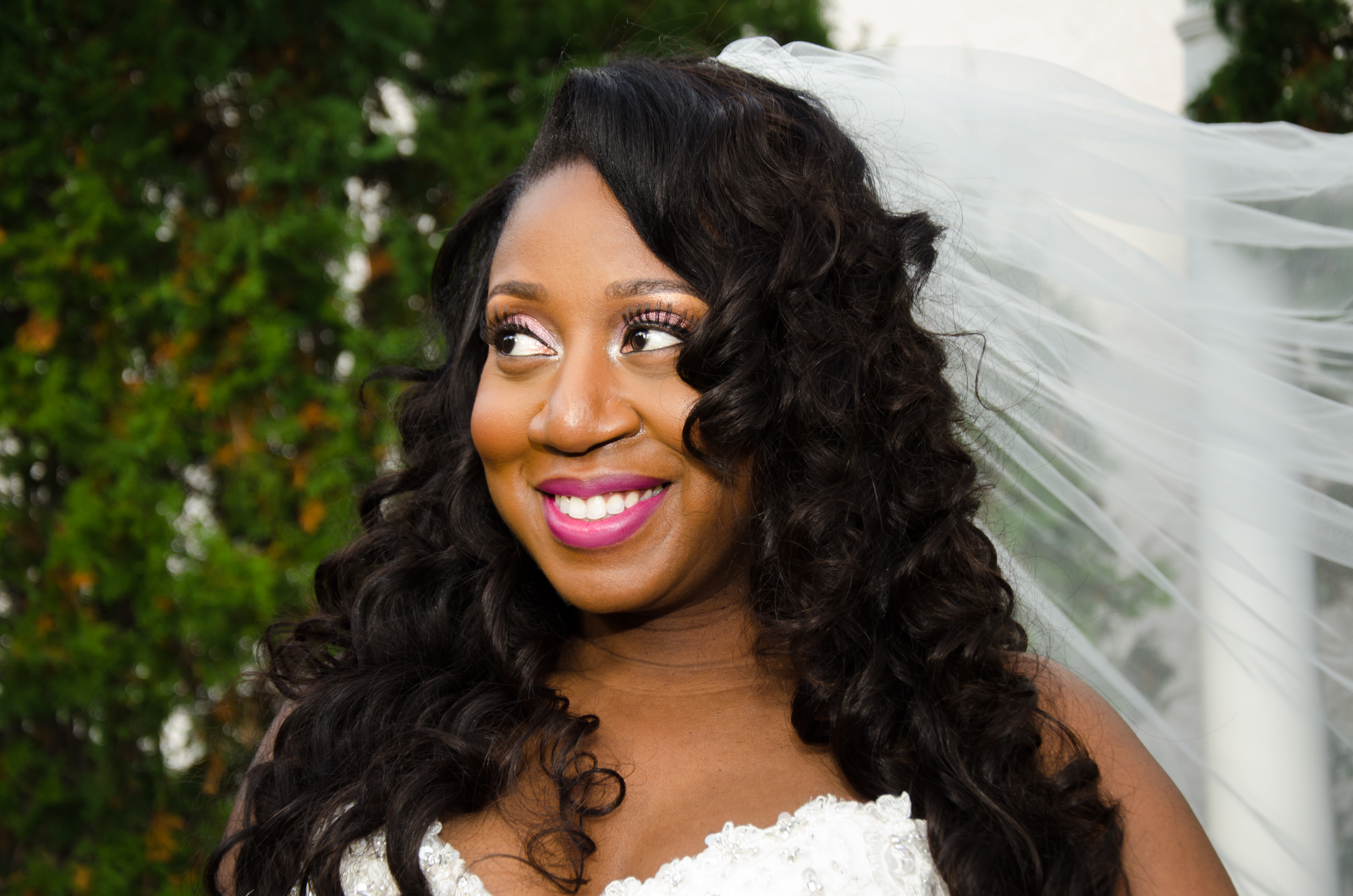 close up bride