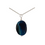 Thumbnail: Blue banded agate pendant